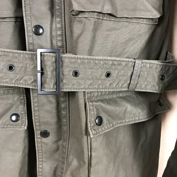 Rare DENIM & SUPPLY Ralph Lauren Field Motorcycle Jacket Khaki Green NEW XL - Picture 13 of 15